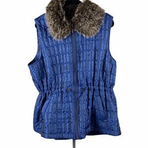 🛍Activology Vest W/removable Faux Fur Collar🛍